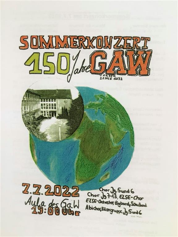 Plakat Sommerkonzert 2022