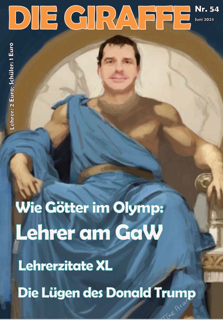 Deckblatt Giraffe Sommerausgabe 2024