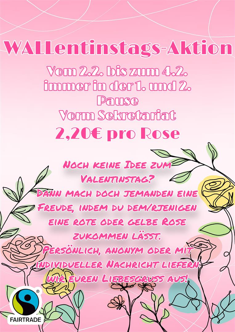 Plakat Wallentinstag