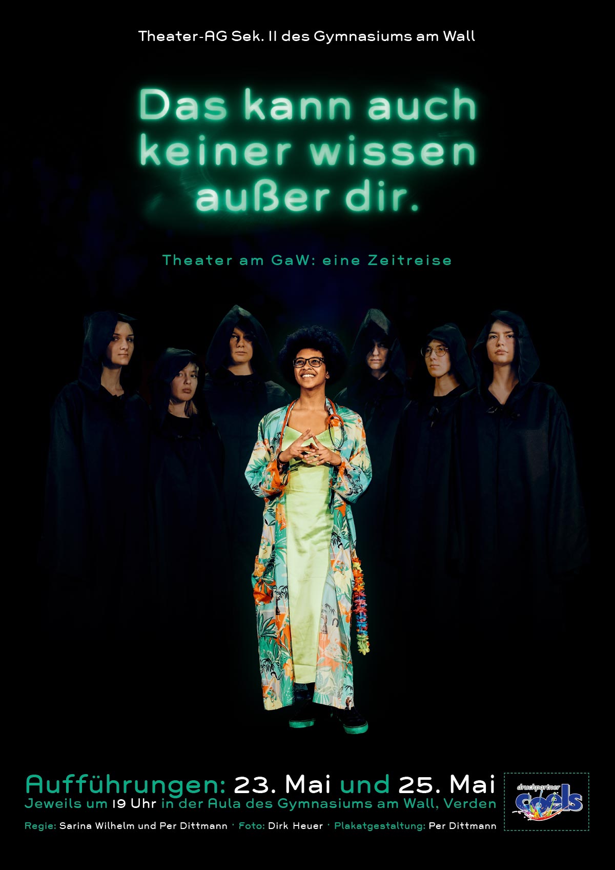 Plakat Das kann auch keiner wissen außer dir3
